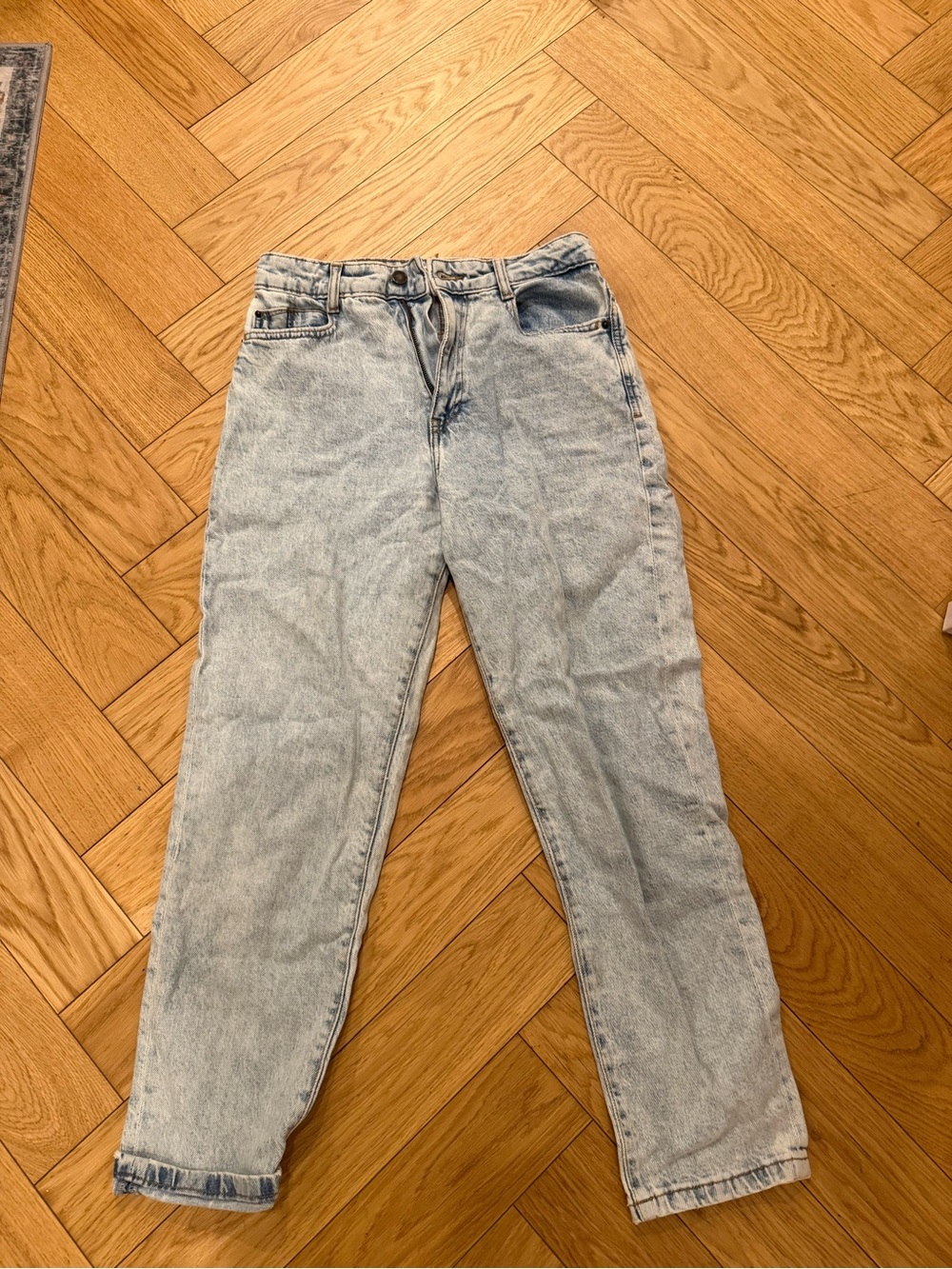 Zara Light Blue High-Rise Women’s Jeans